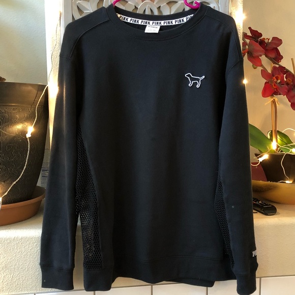 PINK Victoria's Secret Tops - VS PINK sweatshirt with mesh sides